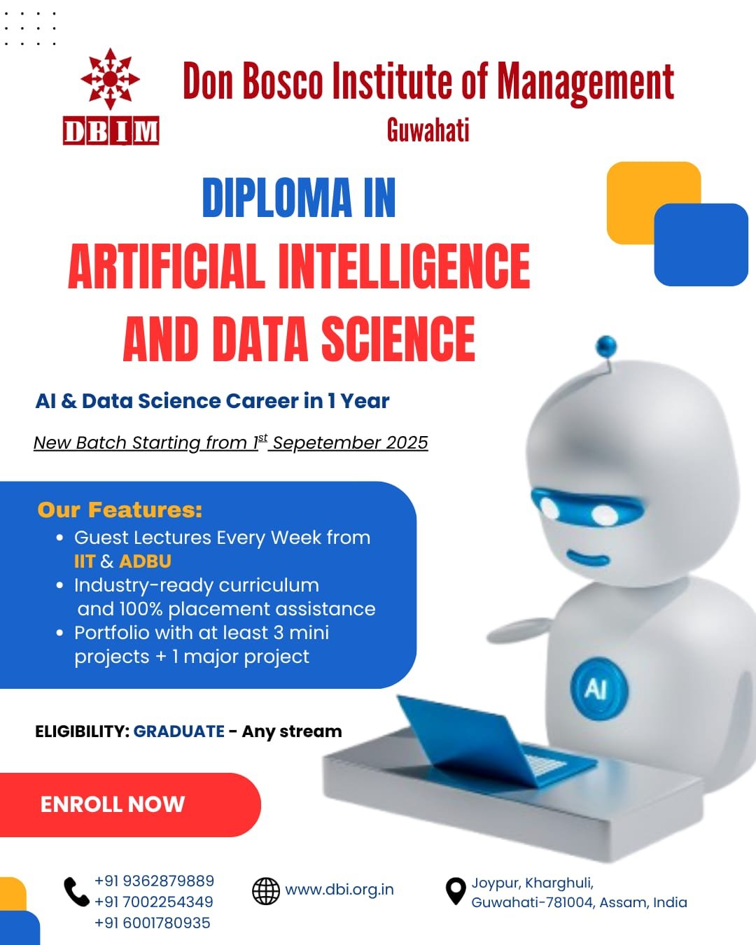 Artificial Intelligence Course Update