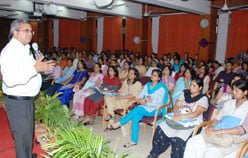 Fr. VM Thomas . Training Session